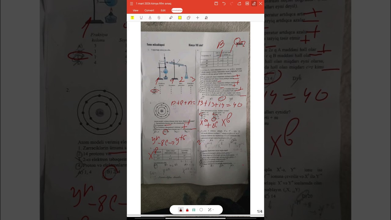 1mart 2026 kimya Rfm sınaq sadə yolla izah #keşfet #education#keşfet#keşfetbeniöneçıkar #rfm #kəsfet