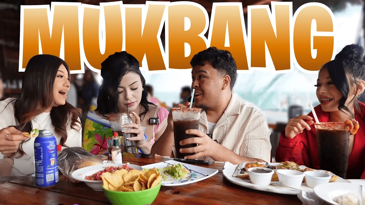 CANCUN MUKBANG WITH BENJY CHAVEZ, WENDY ORTIZ, YERA AND AMANDA!