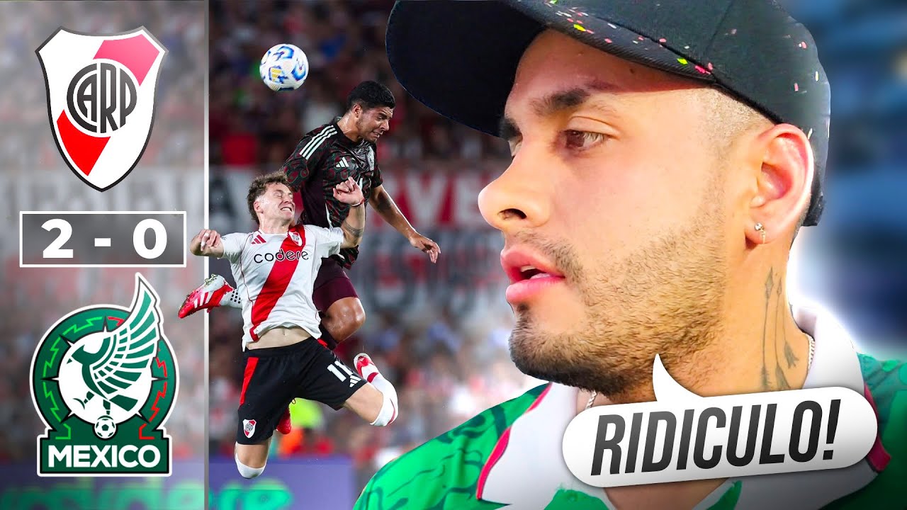 Reacción desde el estadio Mex vs River - Vlog en Argentina 🇦🇷