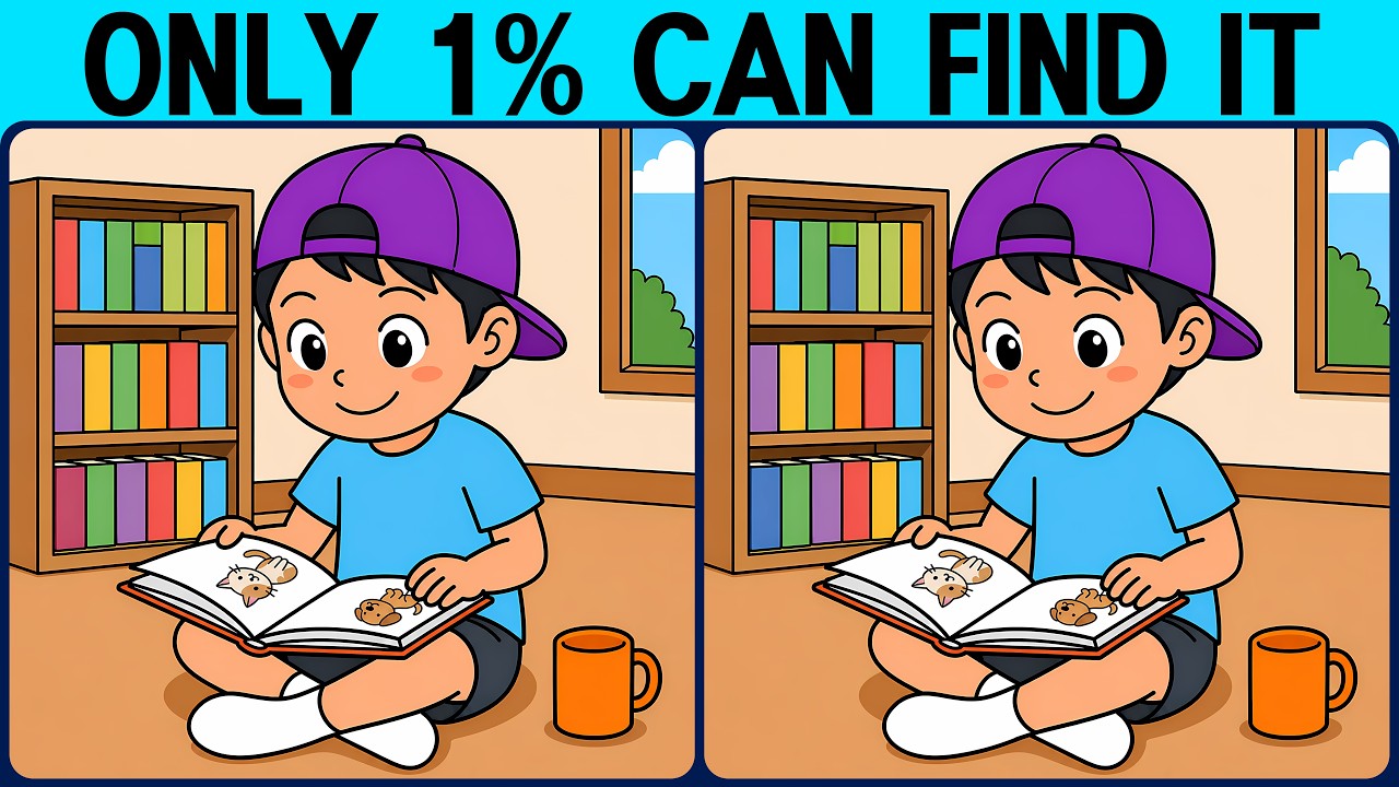 [Spot the Difference Brain Training] How Fast Can You Spot the ...