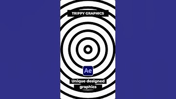 Create Trippy Animated Backgrounds in After Effects #tutorial