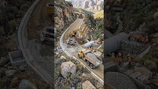Before & After Road Upgrade.
