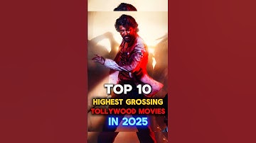Top 10 Highest Grossing Tollywood Movies In 2025 🔥🤑 #shorts