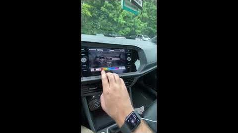 Volkswagen Ten Color Ambient Lighting Feature