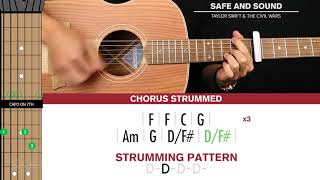 Safe & Sound Guitar Cover Taylor Swift 🎸|Tabs + Chords| screenshot 4