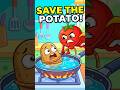 Aalu Ko Bachao! 😱 | Tamatar Ka Hero Entry | Talking Sabzi #shorts #entertainment #funny #fun