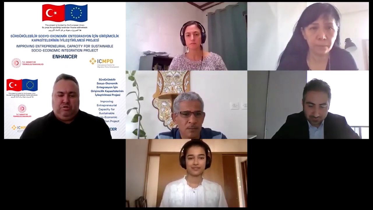 DİJİTAL EKONOMİ, GİRİŞİMCİLİK ve GÖÇ: ENHANCER Webinar Serisi-2. Paneli