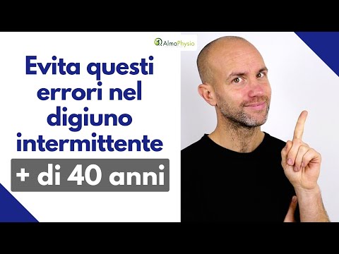 Video: Digiuno intermittente 16/8 per le donne sopra i 45