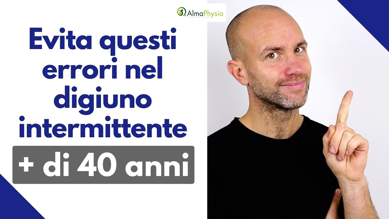 Evita questi errori nel digiuno intermittente se hai più di 40 anni