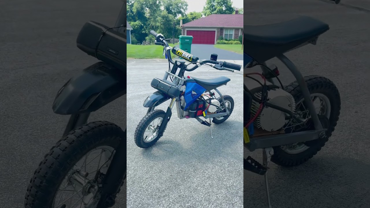 Modded 48v Razor mx350 dirt bike 