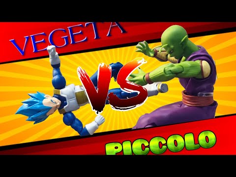VEGETA VS PICCOLO |  Stop motion 