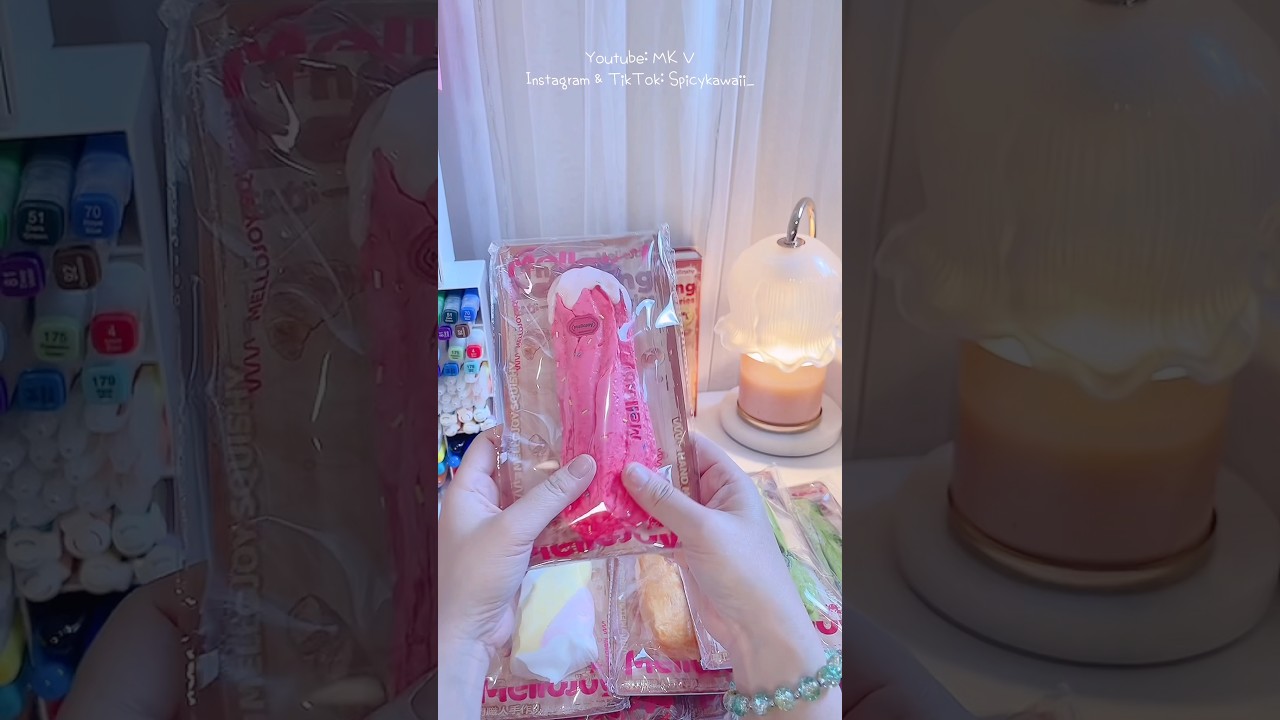 Unboxing MelloJoy The Loooong Series | Food Squishy #asmr #squishy