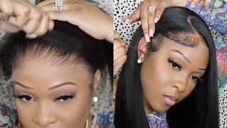 Lace Wig Melted In 10 Min |  Detailed Wig Install | Start To Finish Deep Side Part | Rpghair