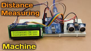 Distance Measuring Machine using Ultrasonic sensor