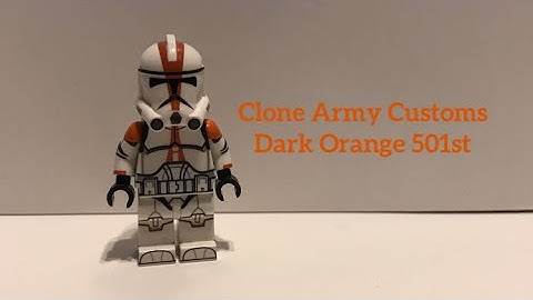 Clone Army Customs Review: Dark Orange 501st Trooper