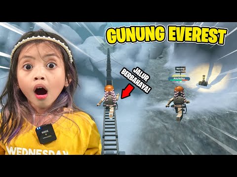 LEIKA MENDAKI GUNUNG EVEREST 🗻❄️ GUNUNG TERTINGGI DI DUNIA 🌏 [ROBLOX INDONESIA]