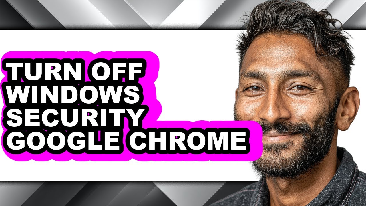 How to Turn Off Windows Security Google Chrome (updated) - YouTube