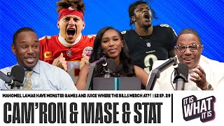 MAHOMES AND LAMAR JACKSON HAVE MONSTER GAMES AND WHERE THE BILLS MERCH AT JUICE?!?! | IIWII EP#29 screenshot 4