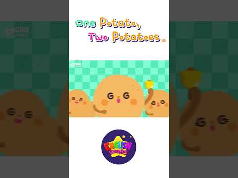 One potato, <strong>two</strong> potatoes - Nursery Rhymes - Animation Kids song with <strong>Lyrics</strong> #shorts