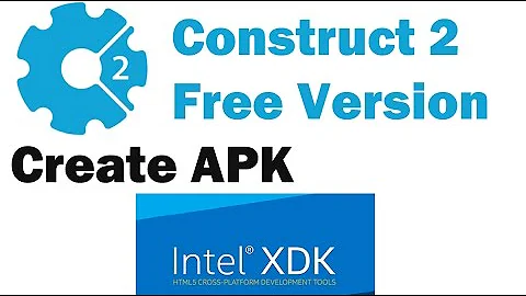 Xuất APK từ Construct 2 miễn phí - Intel XDK
