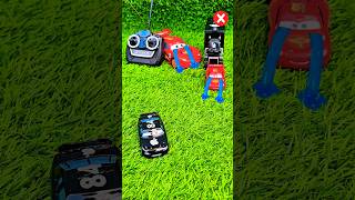 Lightning McQueen Rc, Or Black Mc Queen, Mack Hauler, Pixar Cars #toys #cars #mcqueen #cartoys