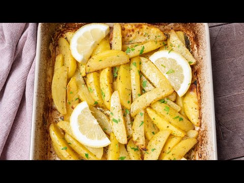 Greek Lemon Potatoes