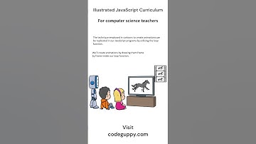 Illustrated JavaScript Coding Curriculum for Computer Science Teachers