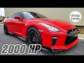 2000 HP Nissan GT-R R35 T1 Race | Acceleration from 100-200-200-250 Km/h & 60-130-100-150 mph