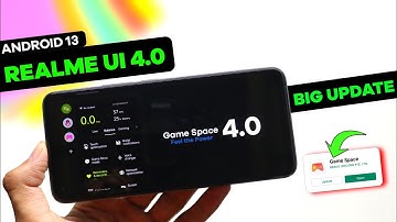 New Big Update Realme UI 3.0 Game Space | Game Space 4.0 New Features | Voice Changer | Android 13 ⚡