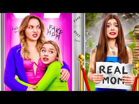 Real vs Fake Mom | I Was Kidnapped At The Birth