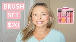 REAL TECHNIQUE Brushes Review + Demo | EVERY DAY ESSENTIAL SET