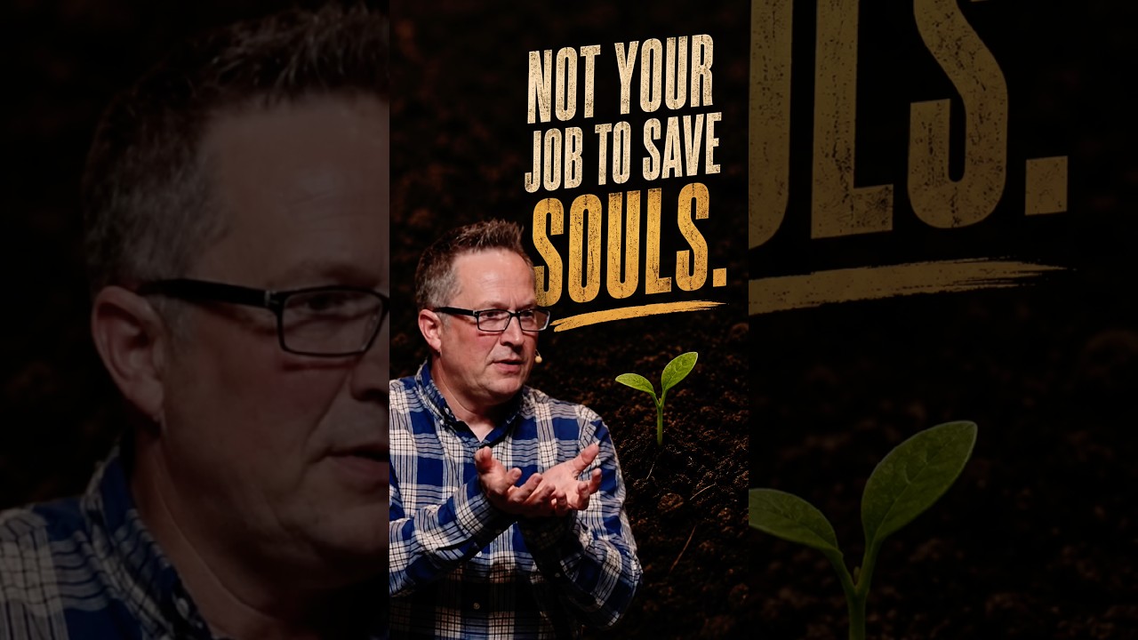 It’s Not Your Job to Save Souls.