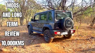 CUSTOMIZING AND OFFROADING THE SUZUKI JIMNY 5 DOOR | EPIC ADVENTURE | KANNADA REVIEW #jimnyvsthar