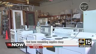 Find home remodeling supplies cheap
