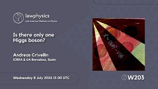 [W203] Andreas Crivellin: Is there only one Higgs boson
