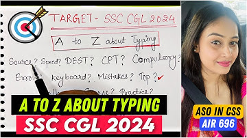 Answers to all questions related to Typing in one video 🔥|| SSC CGL 2024 | #ssc #viralvideo