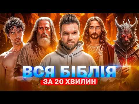 Вся Біблія за 20 хвилин – від Буття до Обʼявлення (в анімації)