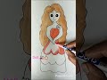 colouring in doll 🎎🪆🎎🪆! #viral #trending #youtubeshortsvideo !