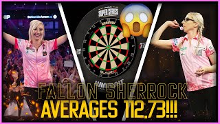 Fallon Sherrock Averages 112.73 Fallon Sherrock Vs. Lorraine Winstanley