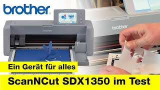 Brother ScanNCut SDX1350 Plotter Review - Ideal for Airbrush Stencils