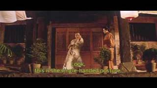 Jet Li - Wong Fei Hung teaching to Aunt 13 some kung fu techniques.