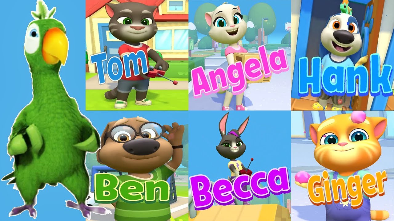 All 6 Characters Unlocked Talking Pierre New Character Coming Soon Update | My Talking Tom Friends 2