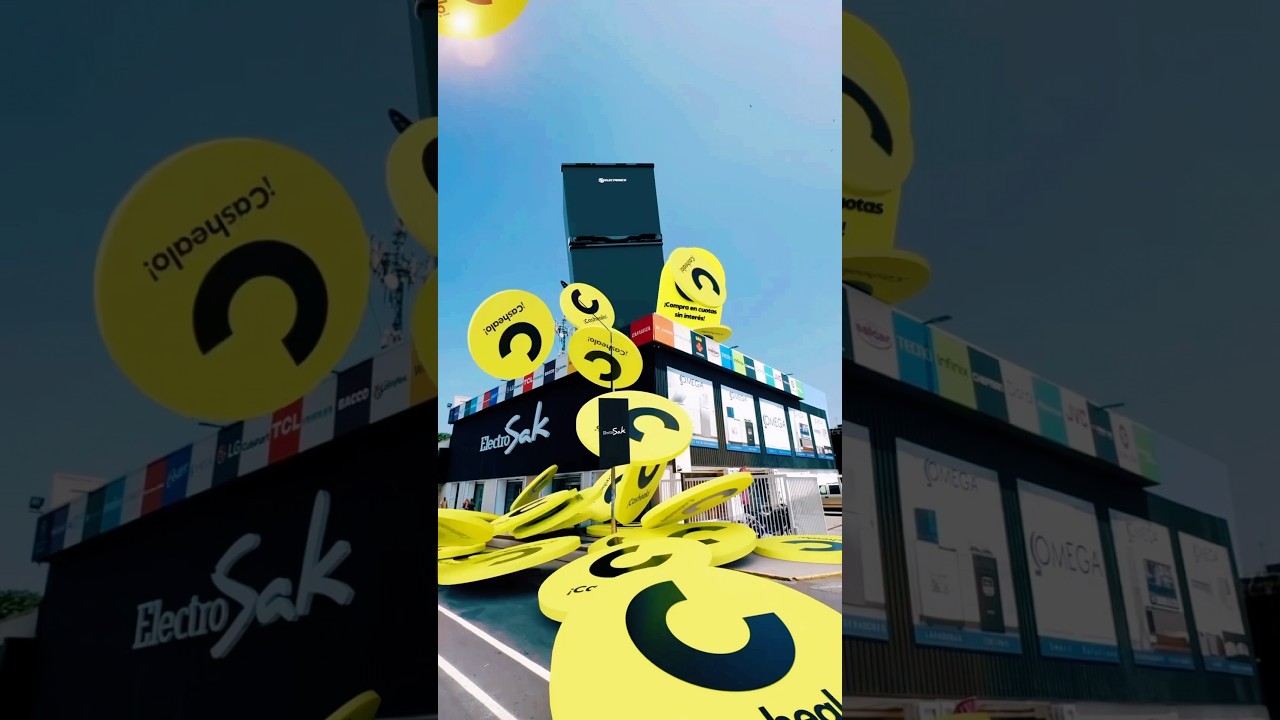 Cashealo todo en ElectroSak 🟡