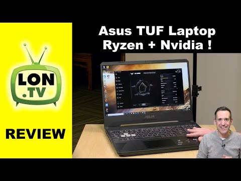 Asus TUF FX505DT Low Cost Gaming Laptop Review - Ryzen CPU Nvidia GPU!