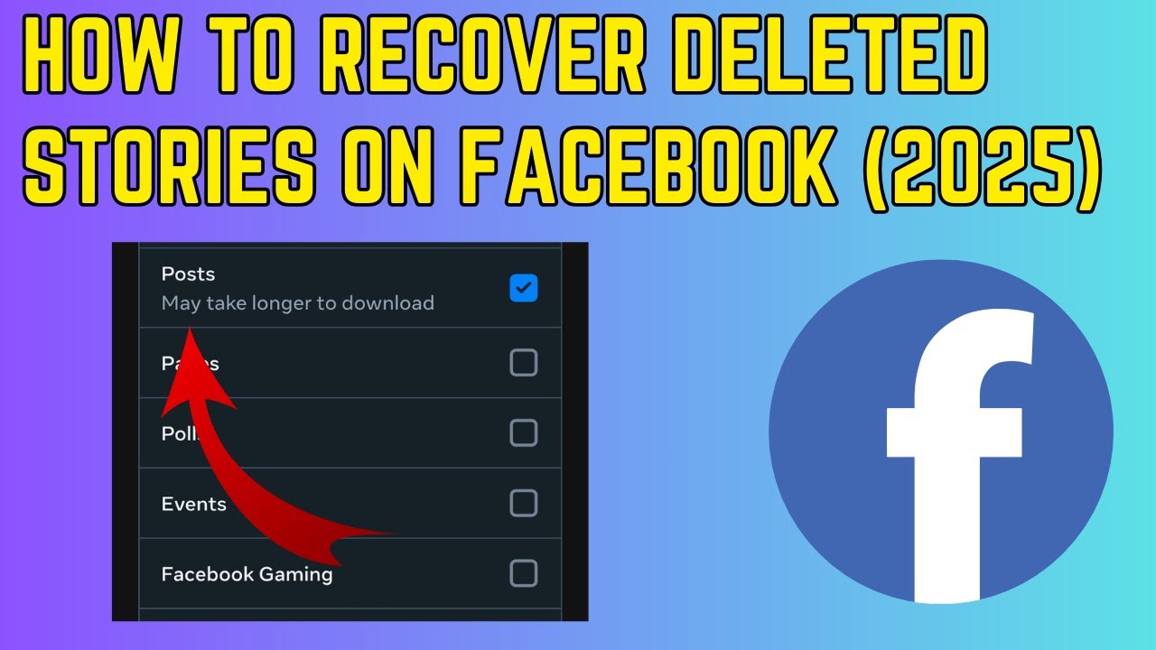 How to Recover Deleted Stories on Facebook (2025) | Restore Deleted Facebook Stories
