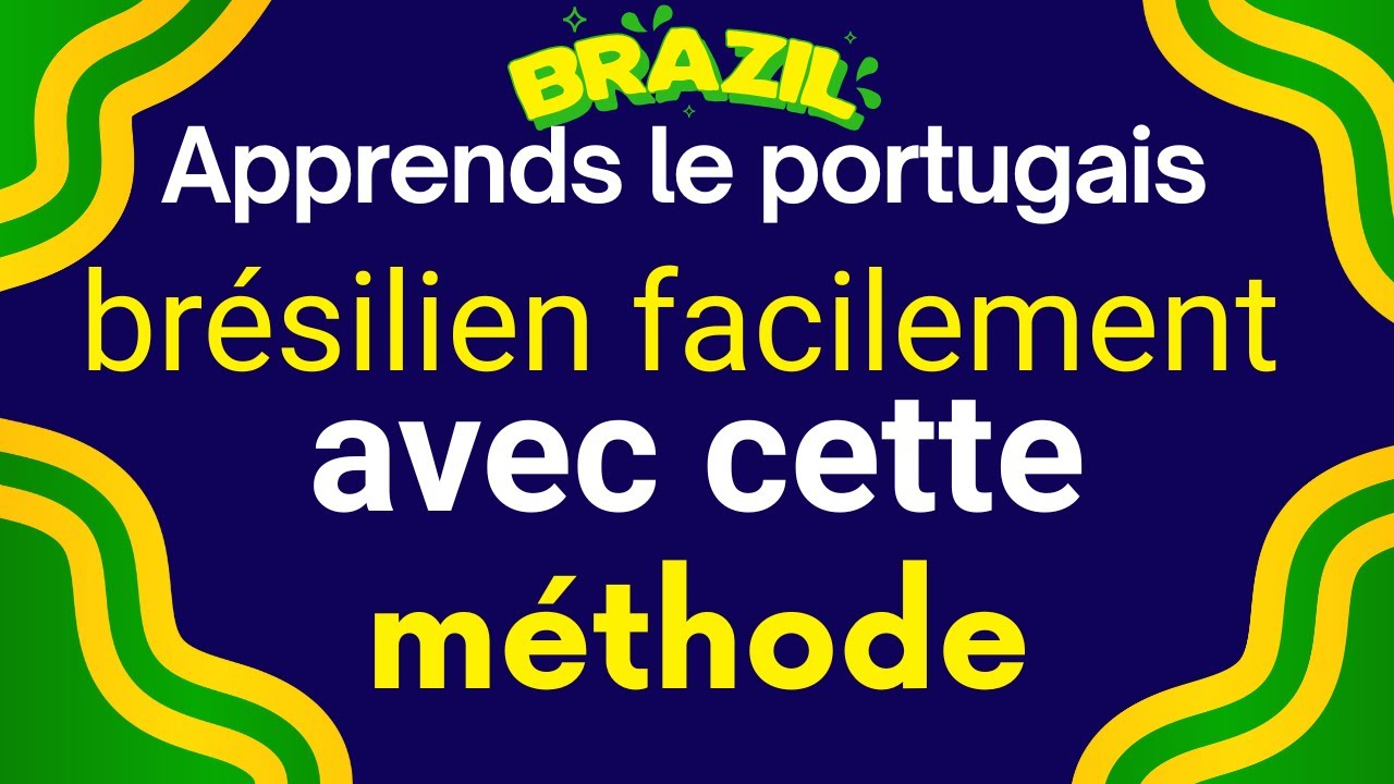 Le portugais brésilien facile avec cette méthode