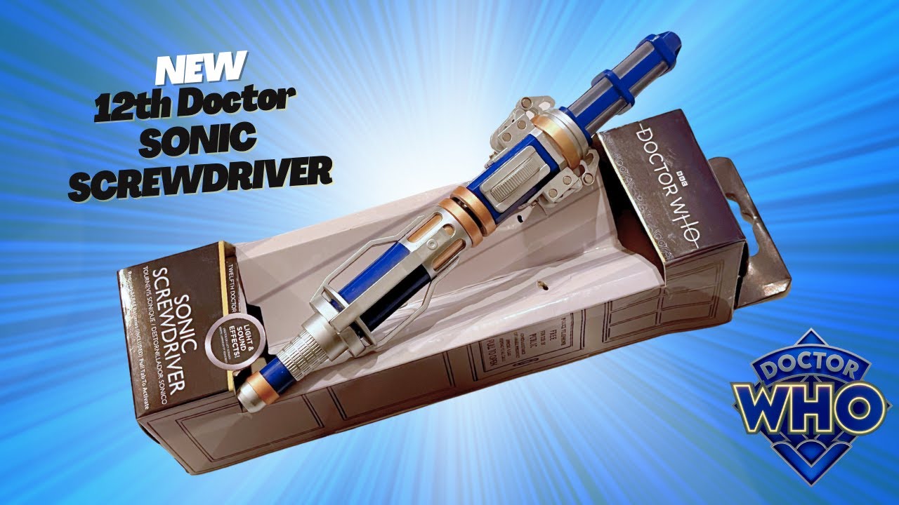 Doctor Who 10th Doctor Electronic Sonic Screwdriver Prop, Toynk Exclusive