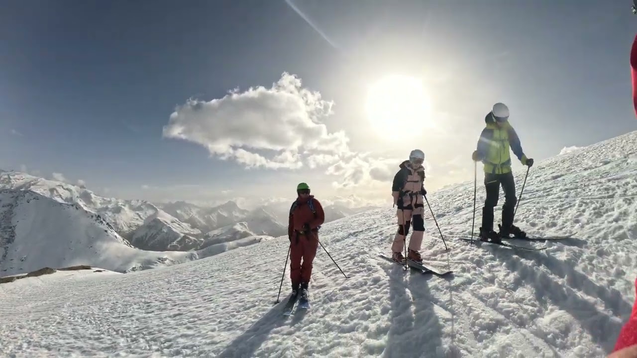 Morice ski team ski Alpe d'Huez 7 mars 2026