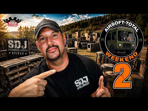 Come to the AIRSOFT TOTAL WEEKEND 2 at SDJ Bilbao | Airsoft Review in Spanish