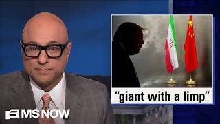 Velshi: Trump about to face down adversary China, 'weakened, overextended' and stuck in his Iran war